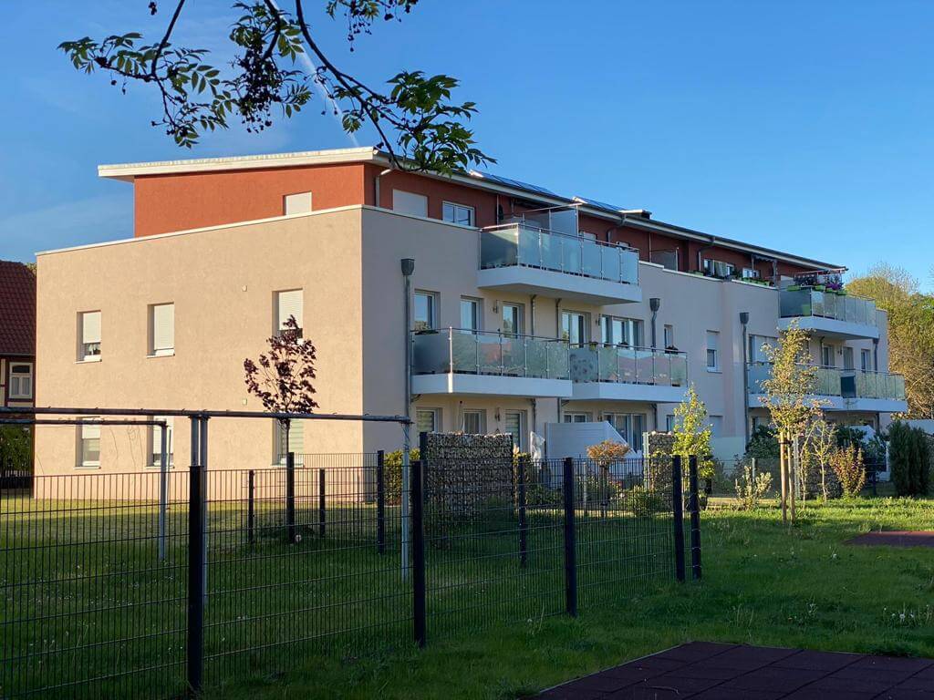 Fertigstellung von 12 seniorengerechten barrierefreien Wohnungen  - Bricon Hoch- und Tiefbau GmbH